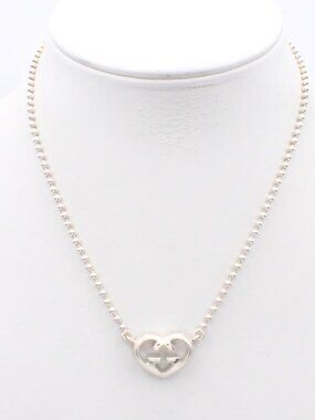 Gucci Heart Necklace 925